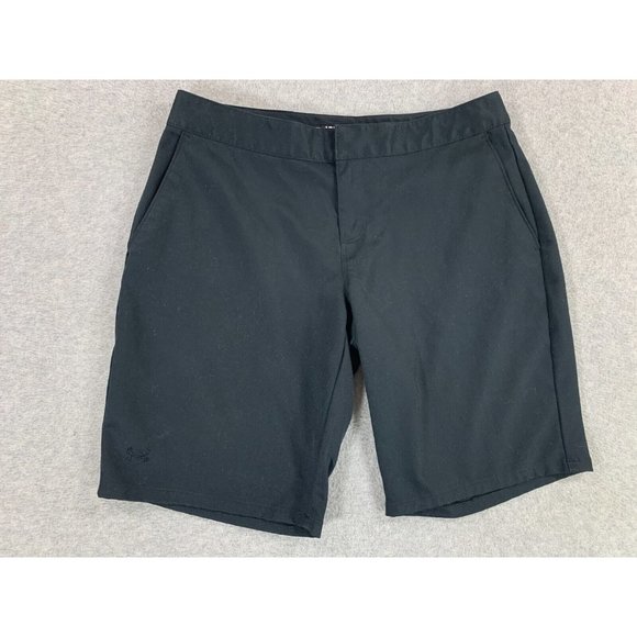 Under Armour Polyester Classic Solid‎ Chino Shorts (Women's Size 6) Black - Picture 1 of 10